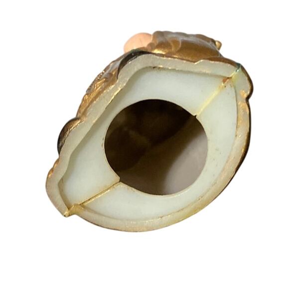 Vintage Good Fortune Fu Lu Shou Figurine Statue coin bank travel souvenir UNIQUE - Picture 6 of 13